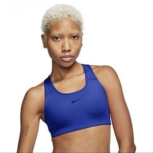 Nike Swoosh sports bra in size Small